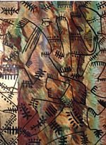 Flying over Africa by Artist Gail Altschuler